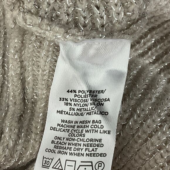 Ann Taylor Metallic Cross-Front Sweater NEW - Picture 7 of 7